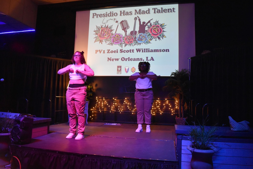 Service members prove the ‘Presidio Has Mad Talent’