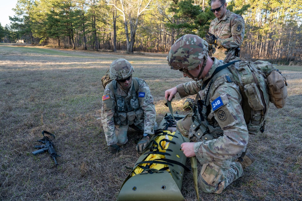 NY Army National Guard Medics at Army Best Medic Competition