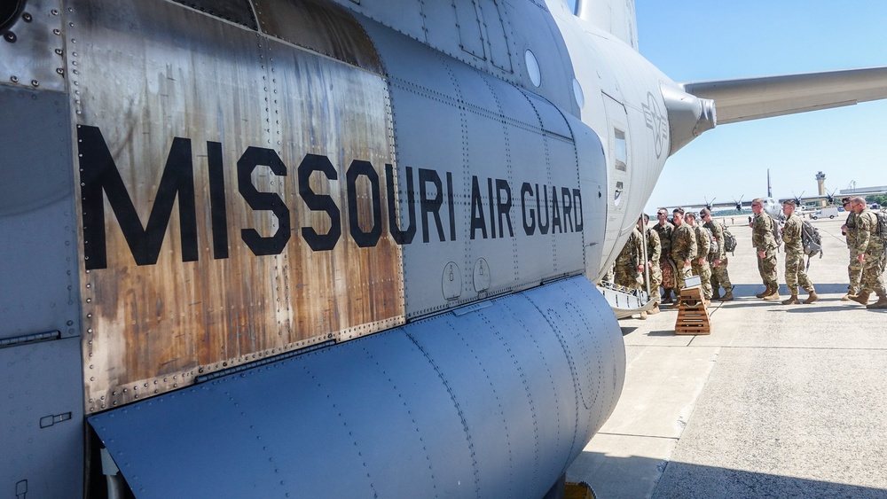 DVIDS - Images - Soldiers return to Missouri from Washington, D.C ...