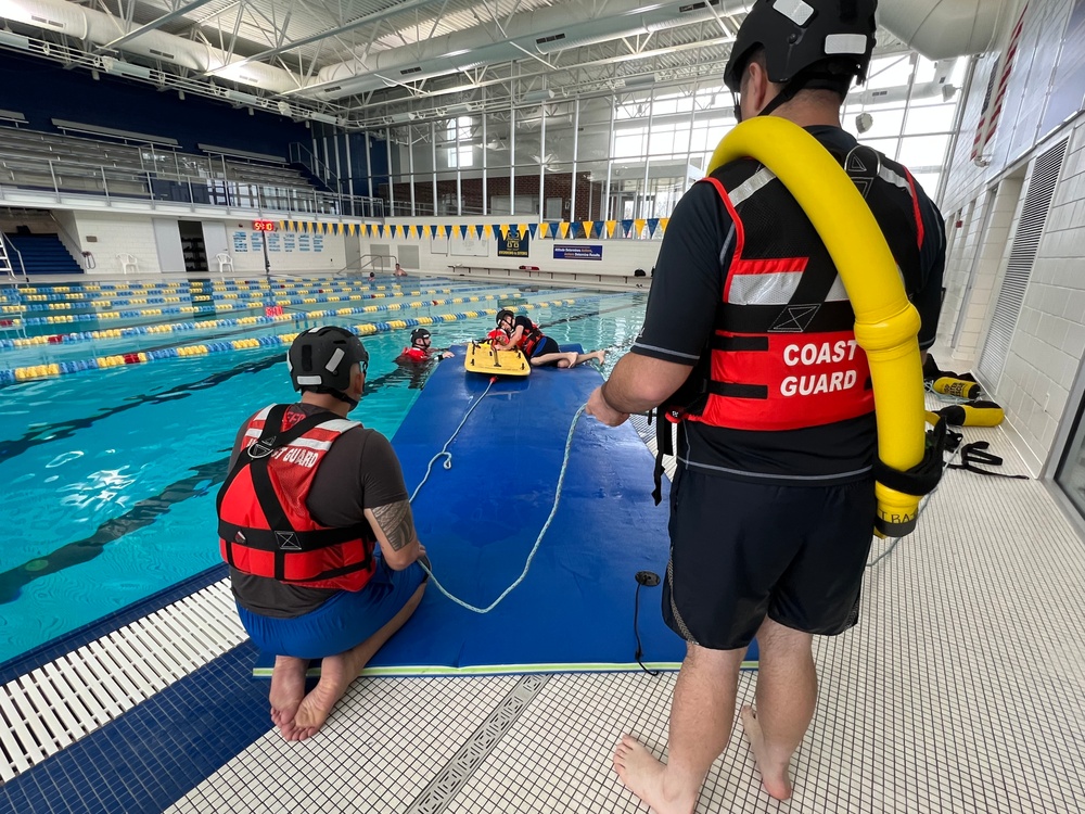 Ice Rescue Training with STA Manistee