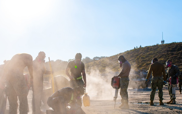 NMCB 3 Seabees secure the Battle “E” for back-to-back years