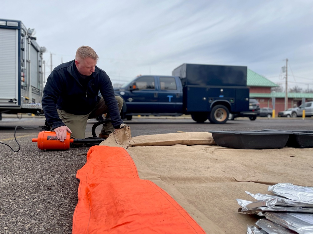 Ohio National Guard’s 52nd CST providing support following train derailment