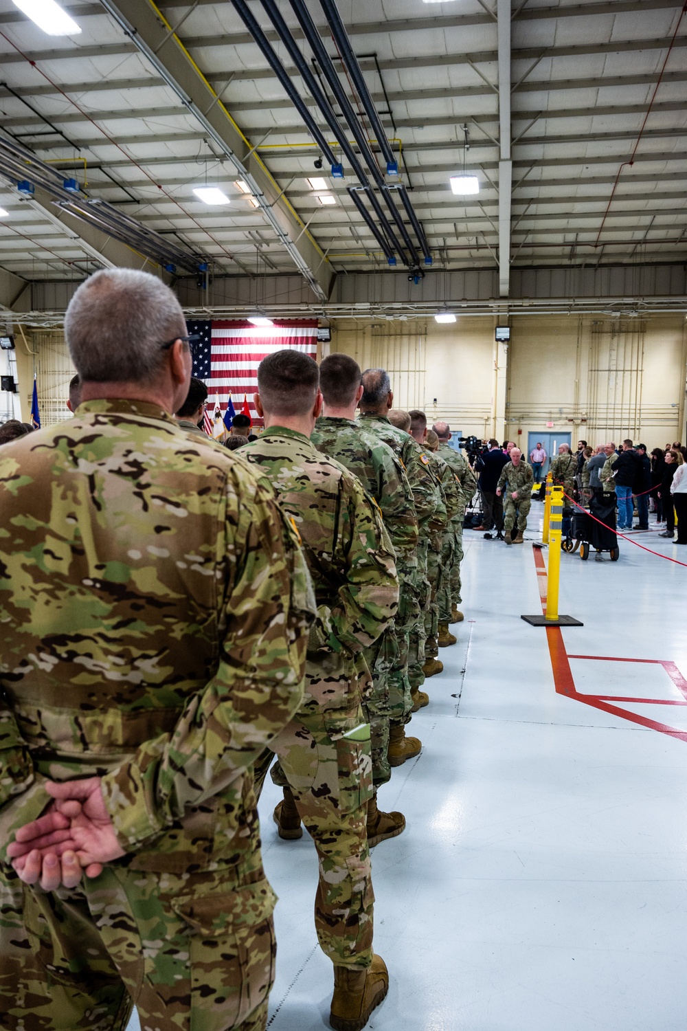 1-106th Assault Helicopter Battalion Mobilization Ceremony