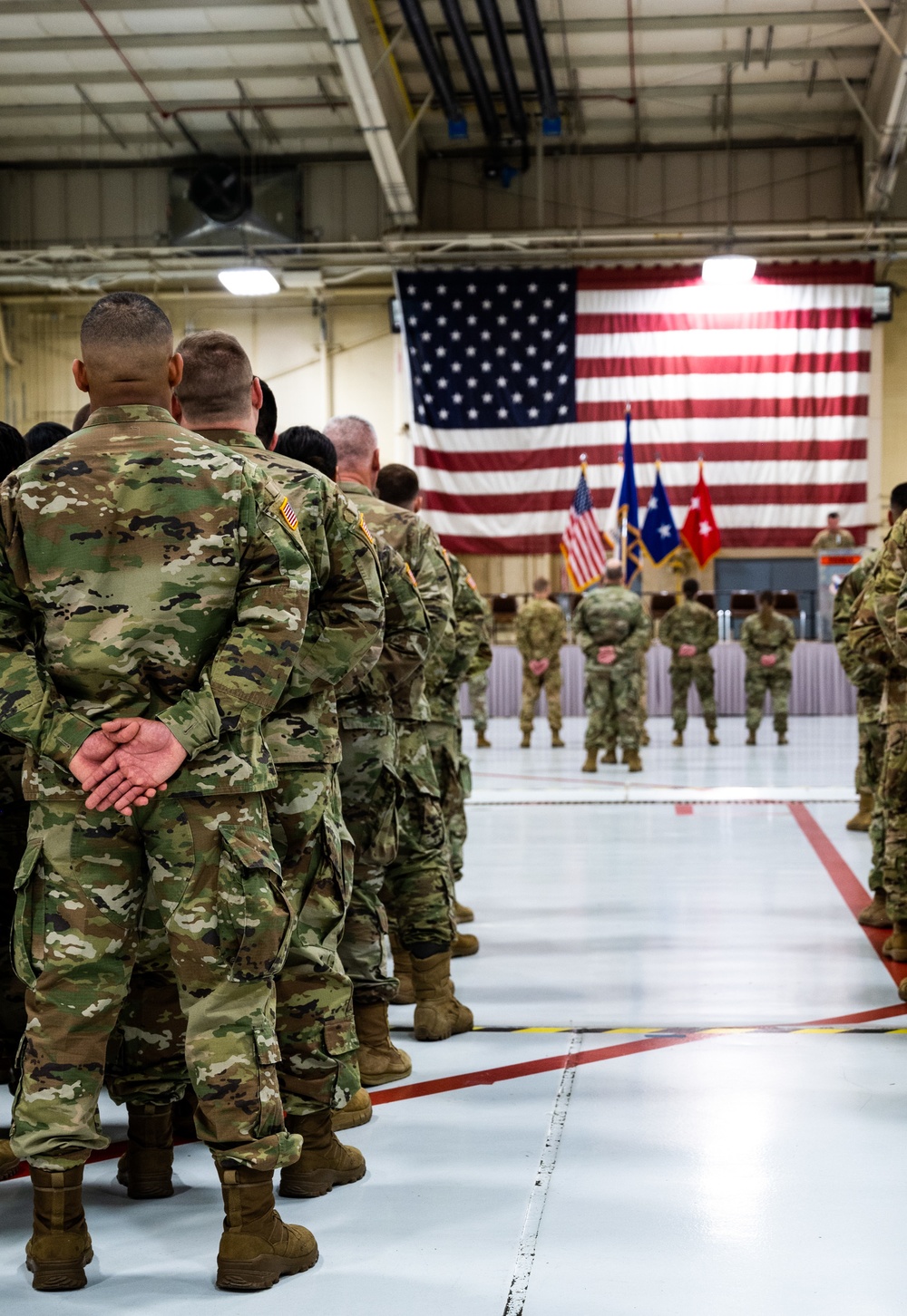 1-106th Assault Helicopter Battalion Mobilization Ceremony