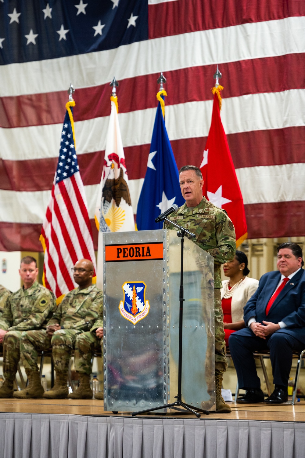 1-106th Assault Helicopter Battalion Mobilization Ceremony