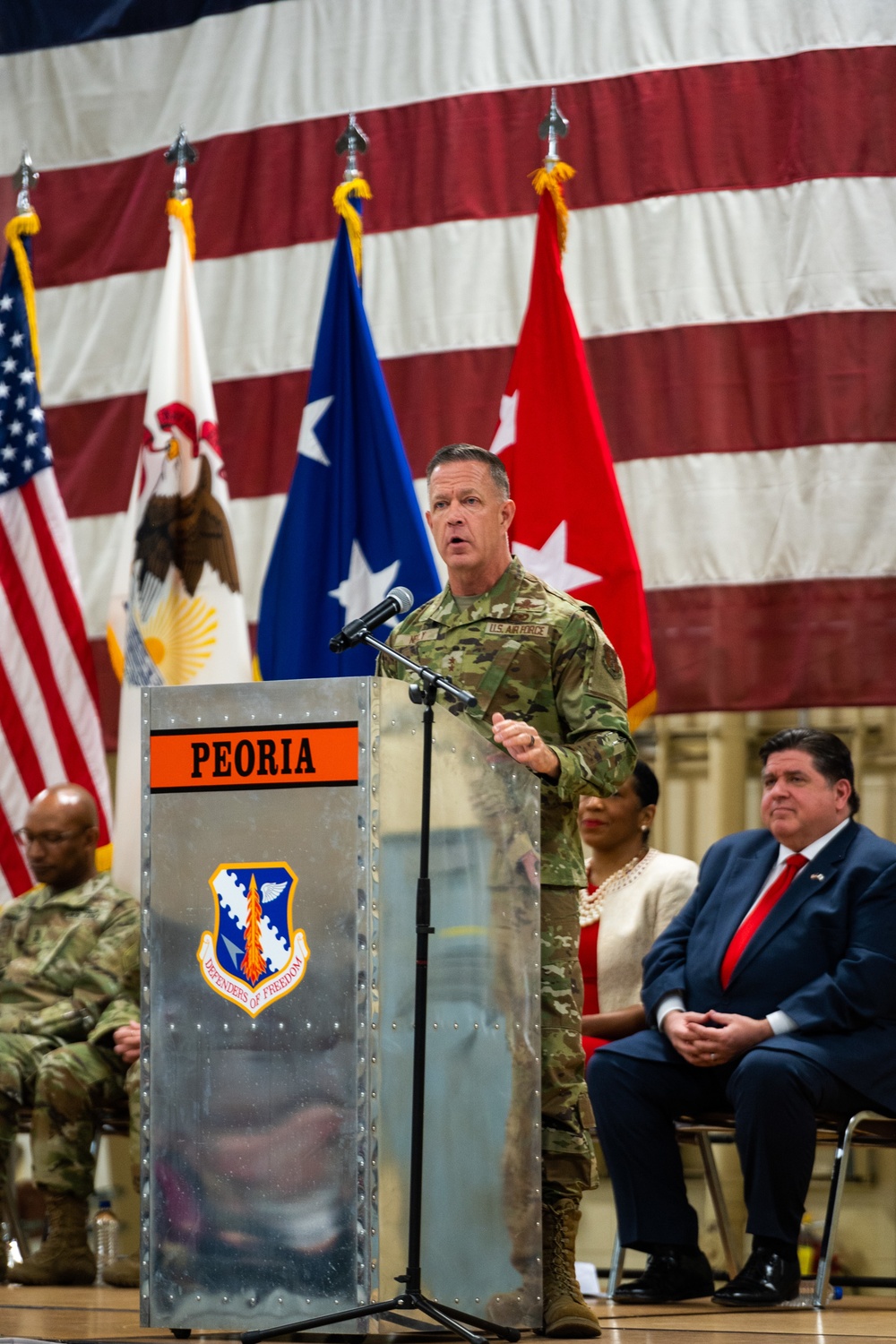 1-106th Assault Helicopter Battalion Mobilization Ceremony