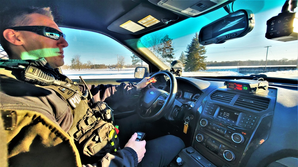 Cold temps won’t freeze Fort McCoy Police’s ability to serve, protect installation community