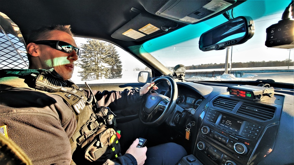 Cold temps won’t freeze Fort McCoy Police’s ability to serve, protect installation community