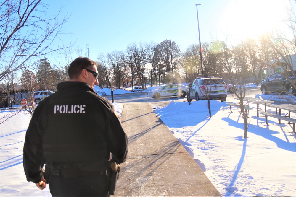 Cold temps won’t freeze Fort McCoy Police’s ability to serve, protect installation community