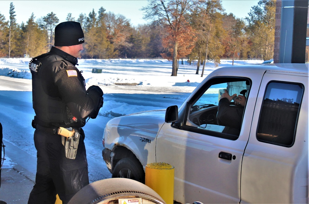 Cold temps won’t freeze Fort McCoy Police’s ability to serve, protect installation community