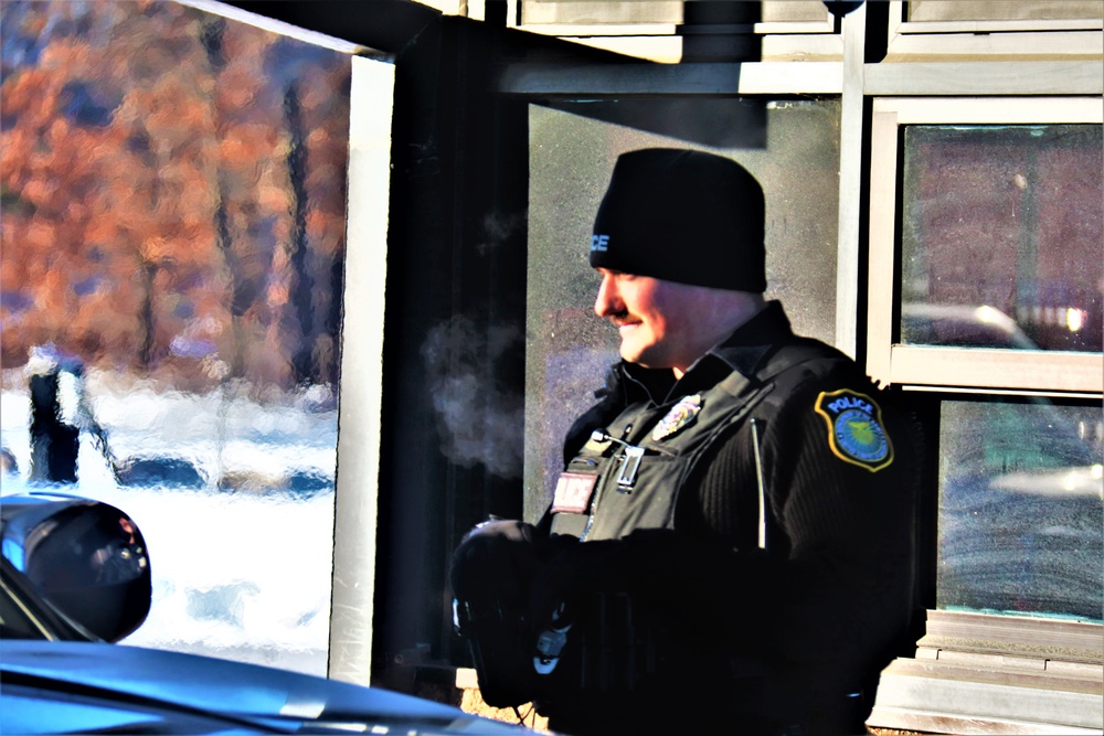 Cold temps won’t freeze Fort McCoy Police’s ability to serve, protect installation community