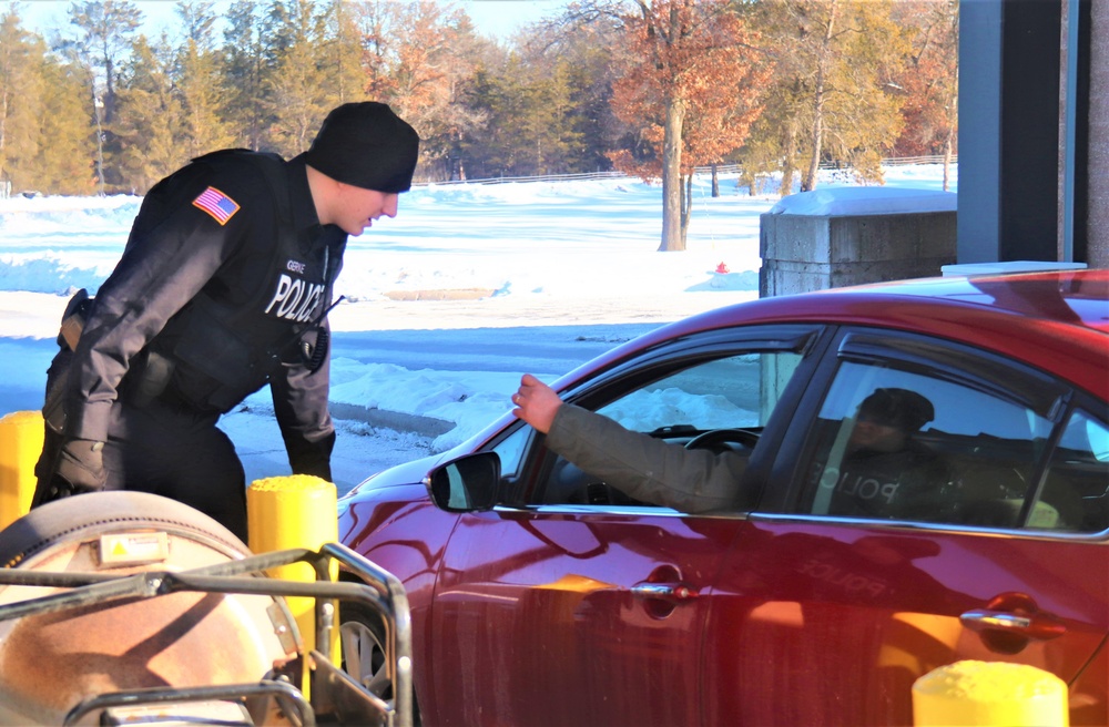 Cold temps won’t freeze Fort McCoy Police’s ability to serve, protect installation community