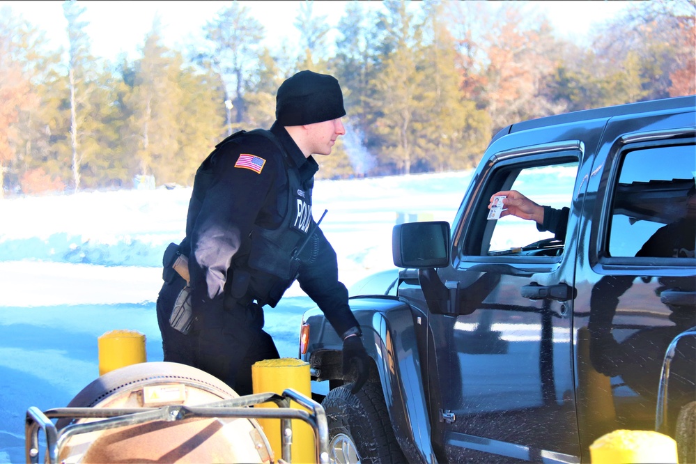 Cold temps won’t freeze Fort McCoy Police’s ability to serve, protect installation community