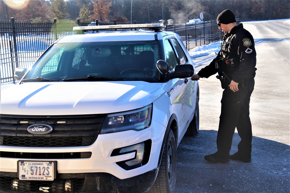 Cold temps won’t freeze Fort McCoy Police’s ability to serve, protect installation community