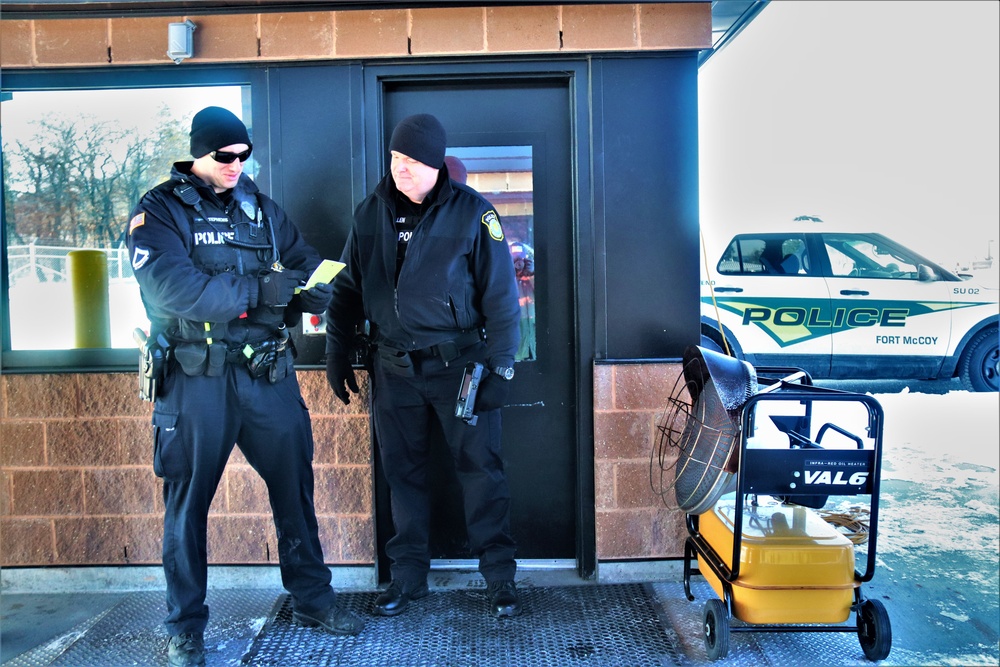 Cold temps won’t freeze Fort McCoy Police’s ability to serve, protect installation community