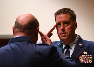 Myers Assumes Responsibility as 14th State Command Chief Master Sergeant