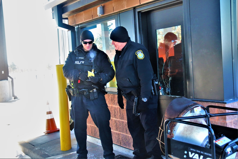 Cold temps won’t freeze Fort McCoy Police’s ability to serve, protect installation community