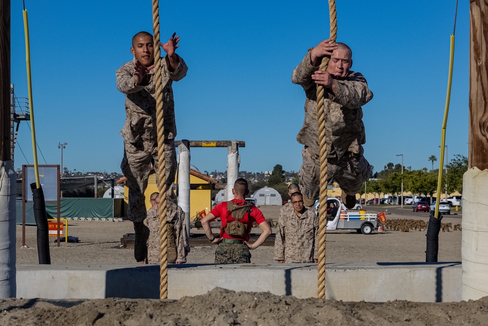 Alpha Company Confidence Course