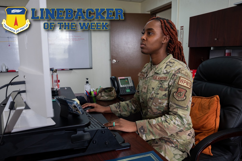 Linebacker of the Week: SSgt Quinteria O'Driscoll