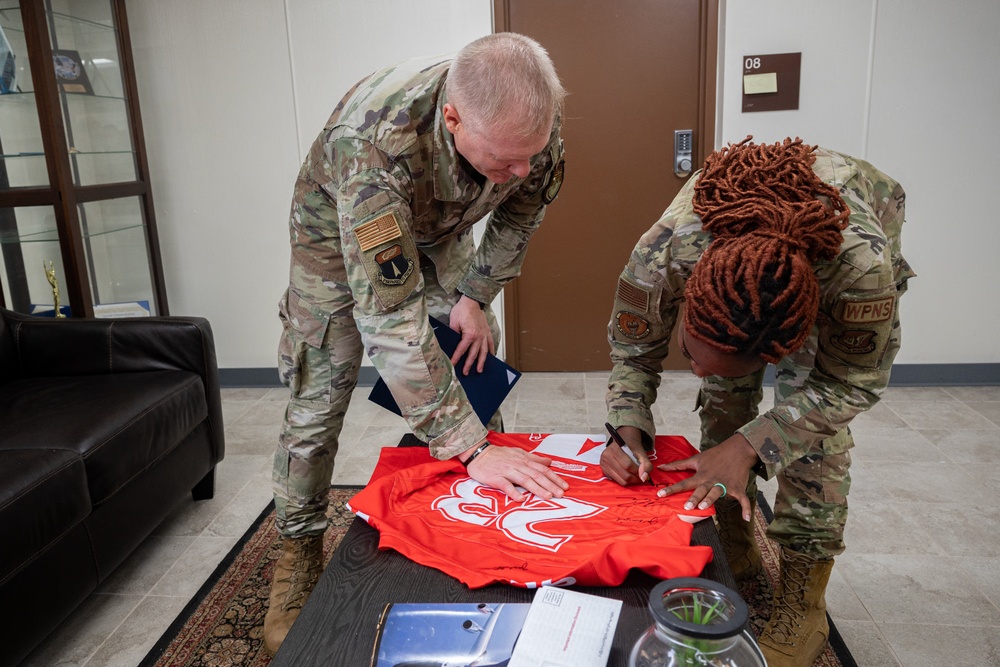 Linebacker of the Week: SSgt Quinteria O'Driscoll