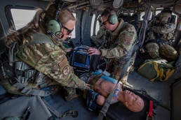 One team, one fight: Army and Air join forces for mass casualty, medevac training