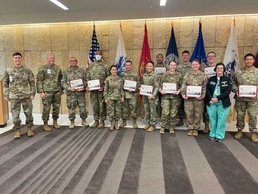 126th FRSD Completes Burn Training in the USAISR