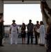 Completion of Dock Ceremony at the Pearl Harbor National Memorial