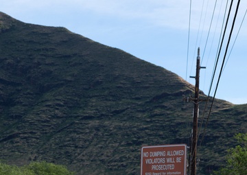 Lualualei Naval Road Cleanup