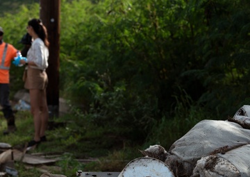 Lualualei Naval Road Cleanup