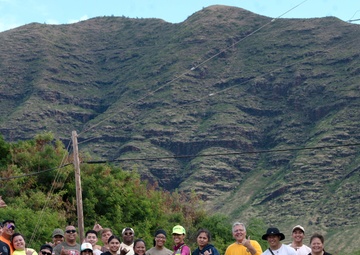 Lualualei Naval Road Cleanup