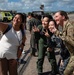 Cope North exercise participants &quot;Pet the Jet&quot; event with Guam elementary students