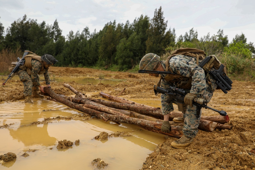 9th Engineer Support Battalion Marines Execute Marine Corps Combat Readiness Evaluation