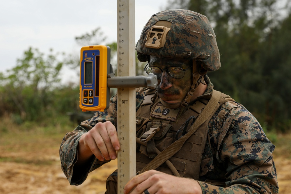 9th Engineer Support Battalion Marines Execute Marine Corps Combat Readiness Evaluation