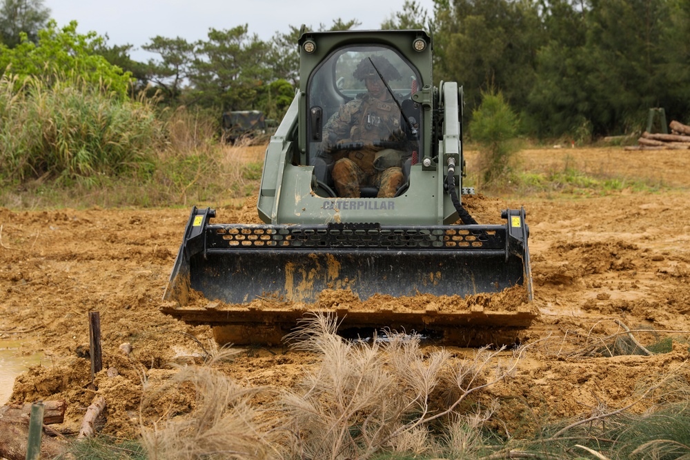 9th Engineer Support Battalion Marines Execute Marine Corps Combat Readiness Evaluation