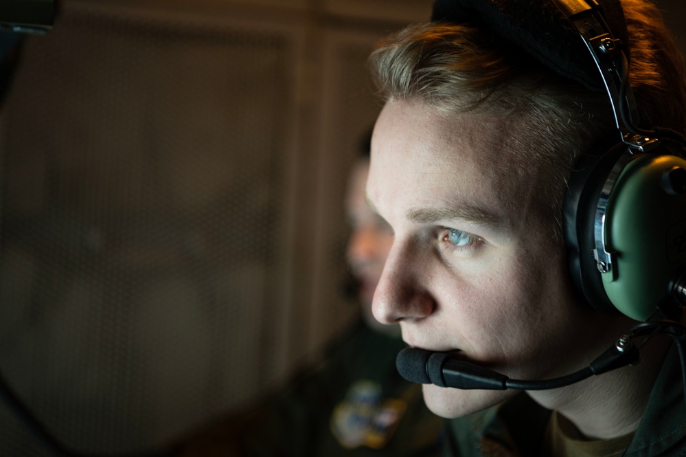 Travis KC-10 Extenders perform routine refuel training