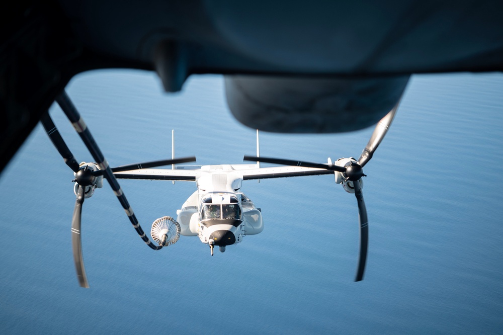 Travis KC-10 Extenders perform routine refuel training