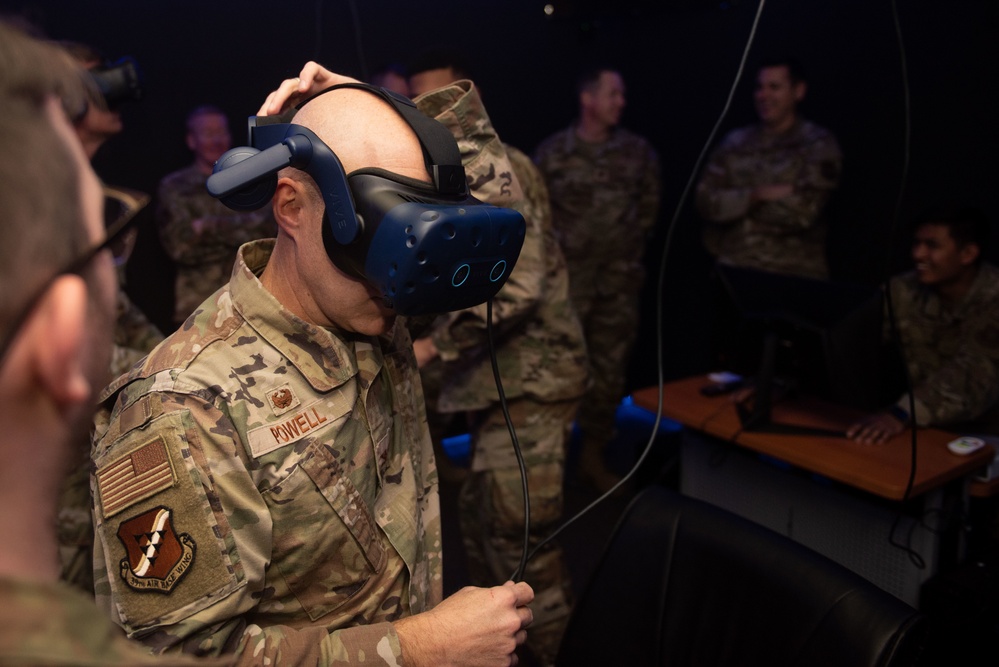 Virtual Reality Meets Aircraft Maintenance at the 728th Air Mobility Squadron's New Training Room at Incirlik Air Base