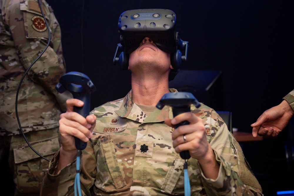 Virtual Reality Meets Aircraft Maintenance at the 728th Air Mobility Squadron's New Training Room at Incirlik Air Base