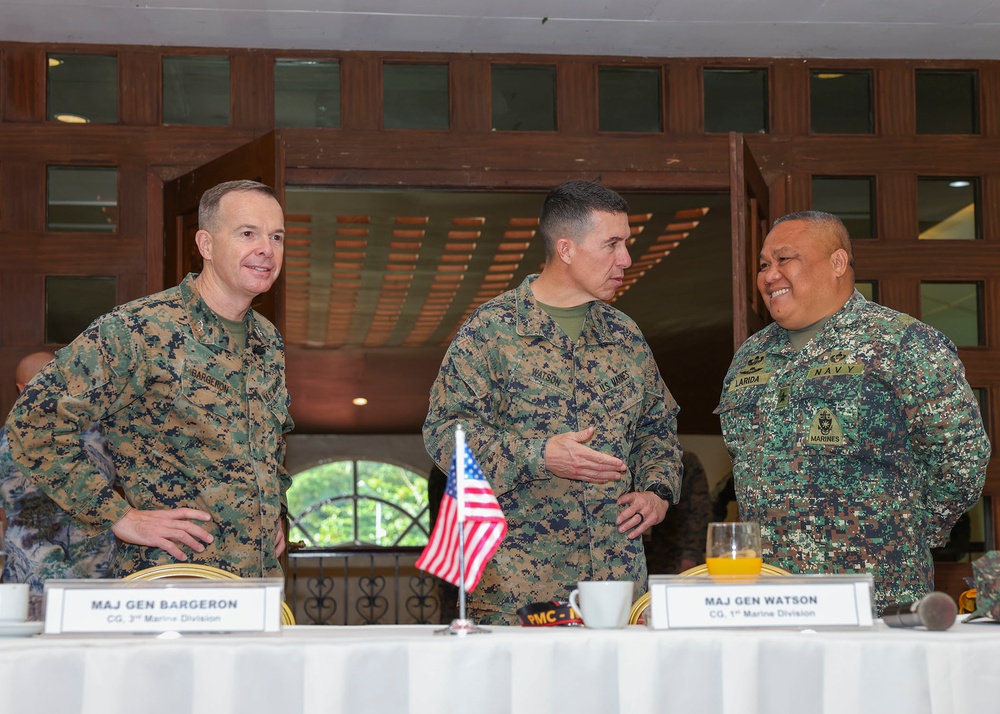 MARFORPAC Marines and Philippine Marines meet for annual Marine 2 Marine Staff Talks