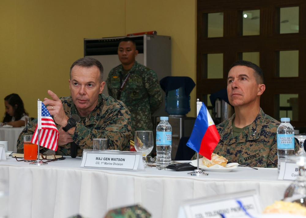 MARFORPAC Marines and Philippine Marines meet for annual Marine 2 Marine Staff Talks