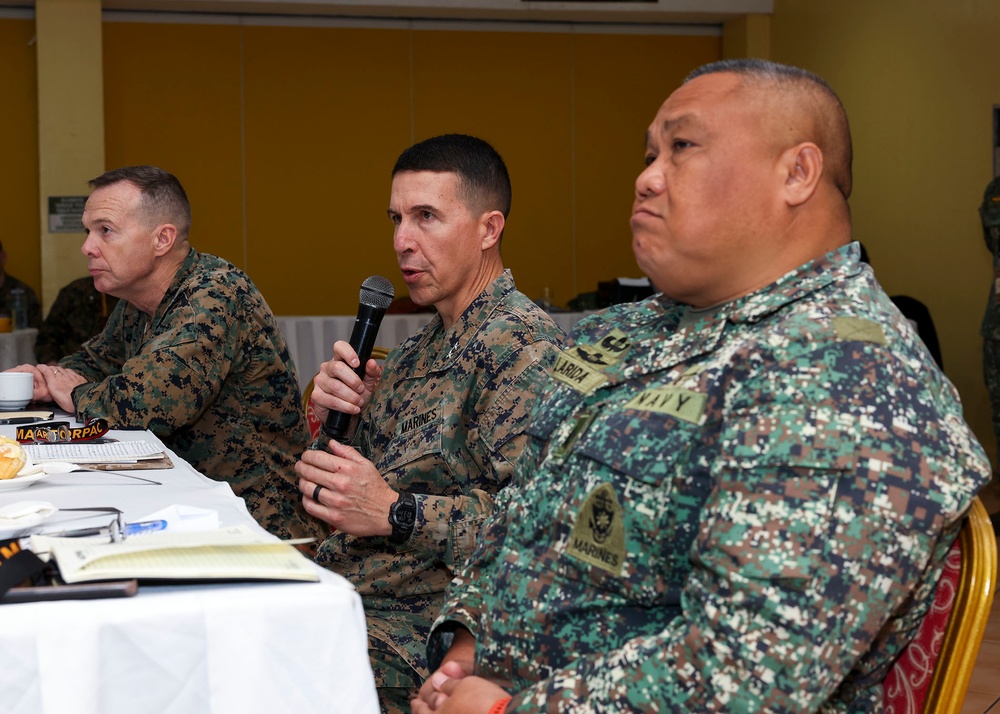 MARFORPAC Marines and Philippine Marines meet for annual Marine 2 Marine Staff Talks