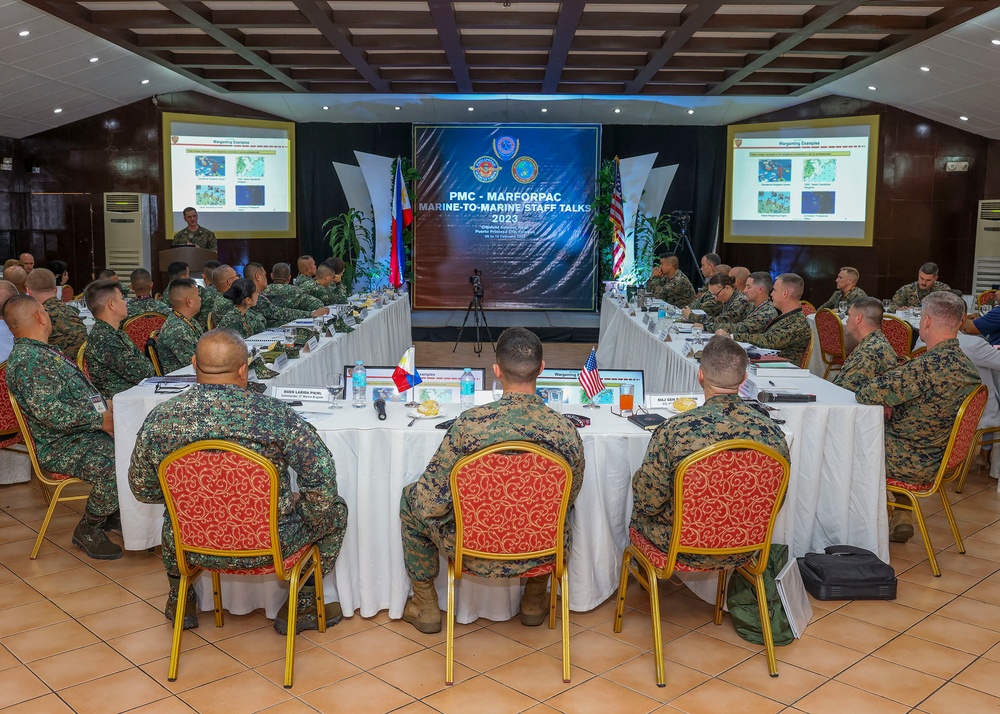 MARFORPAC Marines and Philippine Marines meet for annual Marine 2 Marine Staff Talks