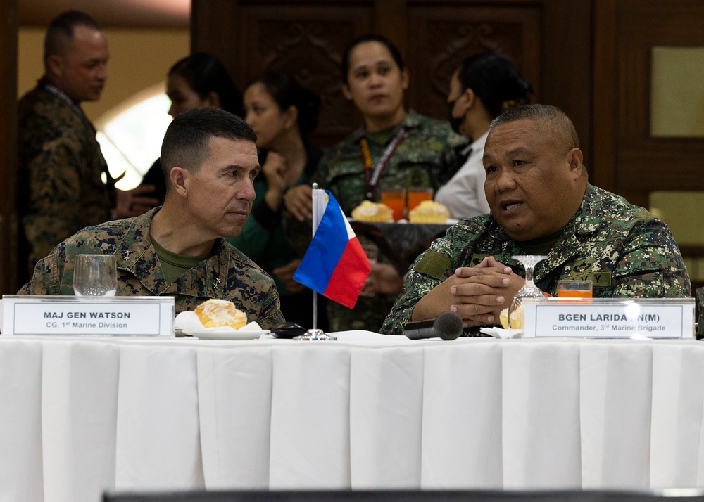 MARFORPAC Marines and Philippine Marines meet for annual Marine 2 Marine Staff Talks