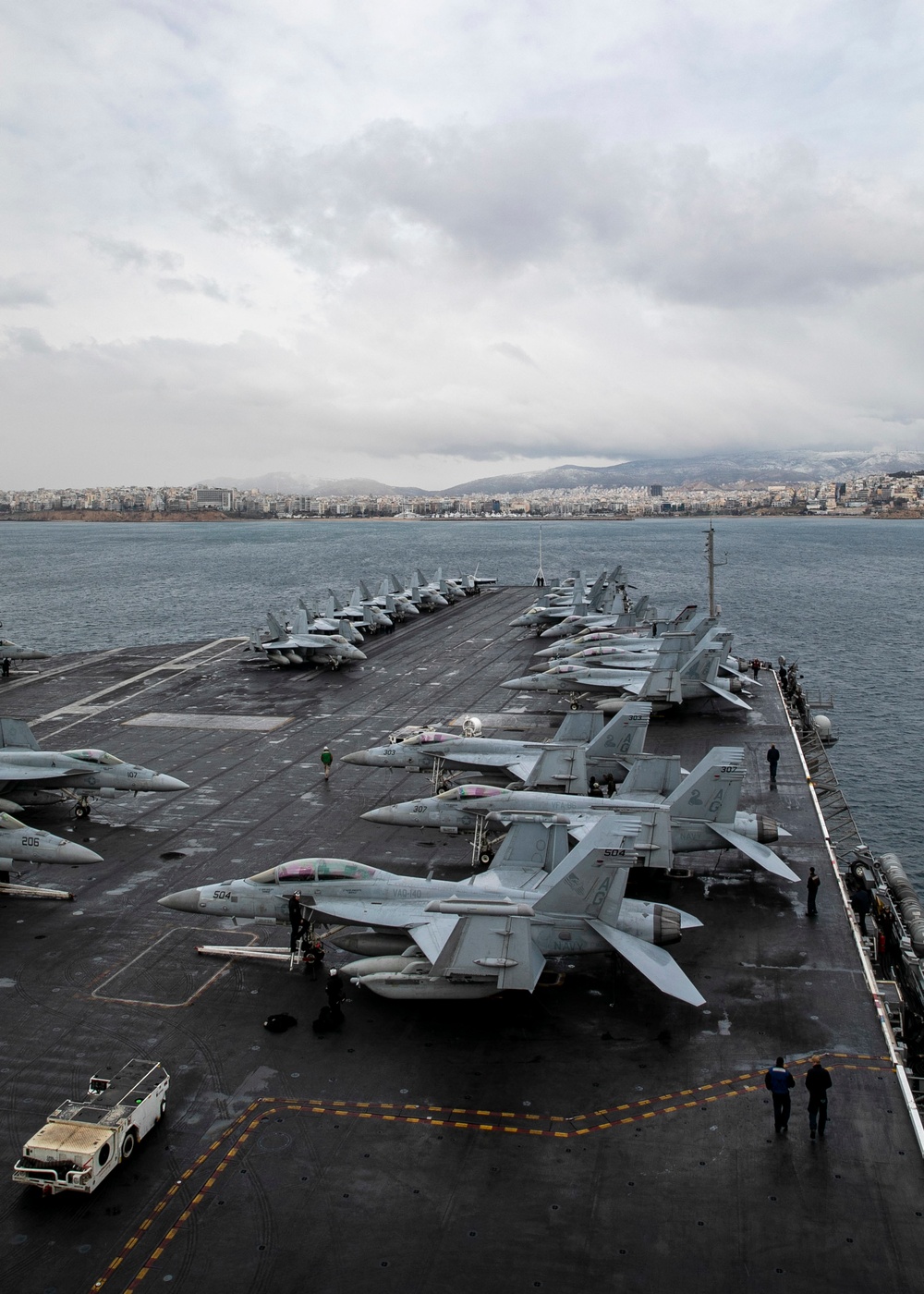 USS George H.W. Bush (CVN 77) Arrives in Piraeus, Greece