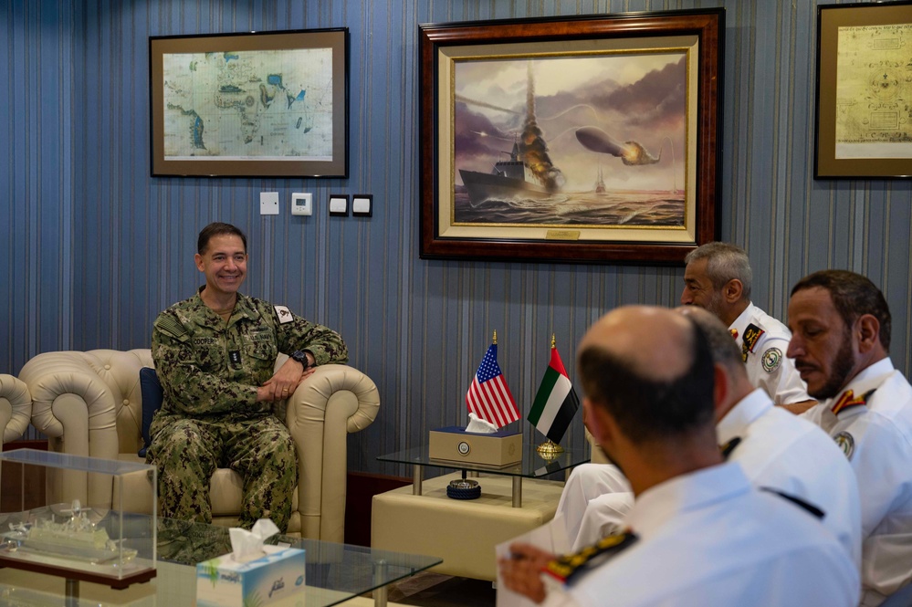 VADM Brad Cooper visits Abu Dhabi