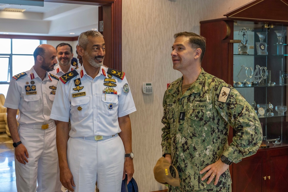 VADM Brad Cooper visits Abu Dhabi