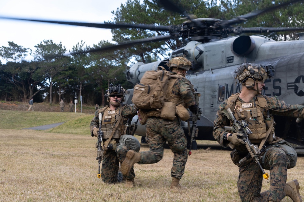 Battalion Landing Team 1/4 conducts TRAP exercise