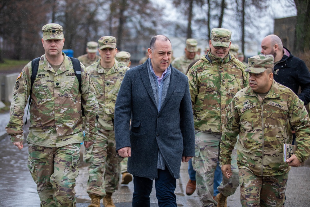 Under Secretary of the Army tours FOS Powidz