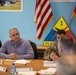 Under Secretary of the Army attends a briefing at FOS Powidz