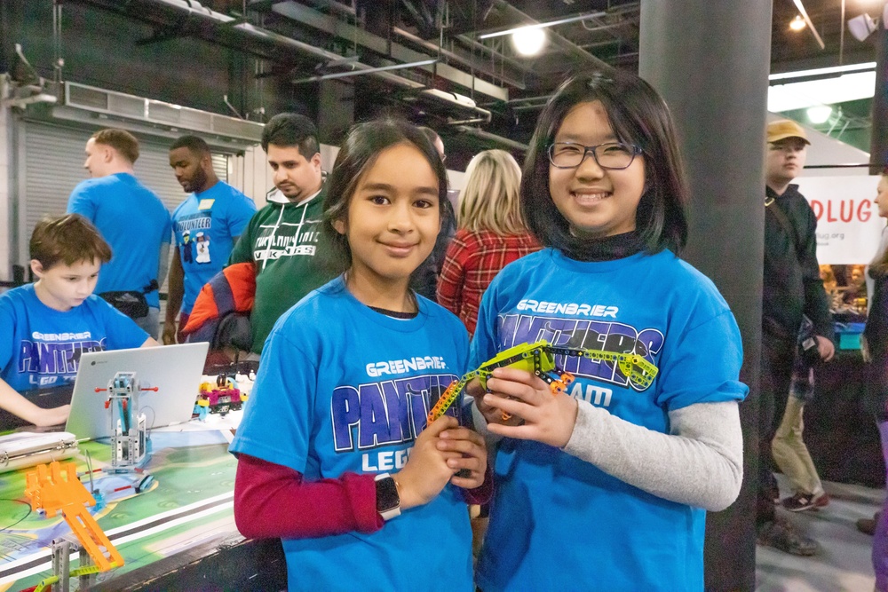 Visitors build LEGO ship models during Naval Museum's 12th Annual Brick by Brick: LEGO Shipbuilding event